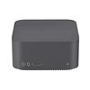 Transparent Black Silicone Case for 2025 Apple Mac Studio Host