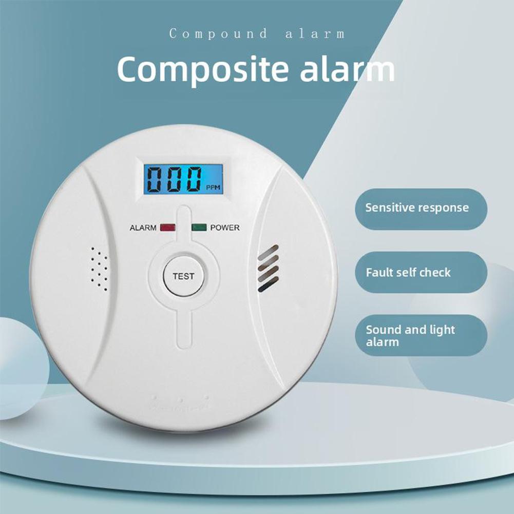Gas Leak Natural Digital Gas Home Monitor Alarm Sensor Gas Alarm D4L8
