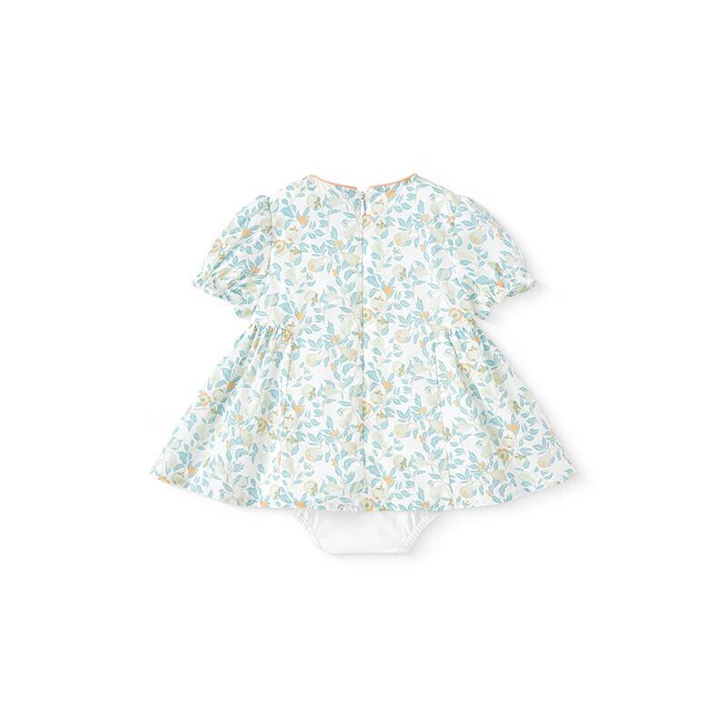 YEEHOO Baby Girls' Chinese Style Summer Breathable Bodysuit