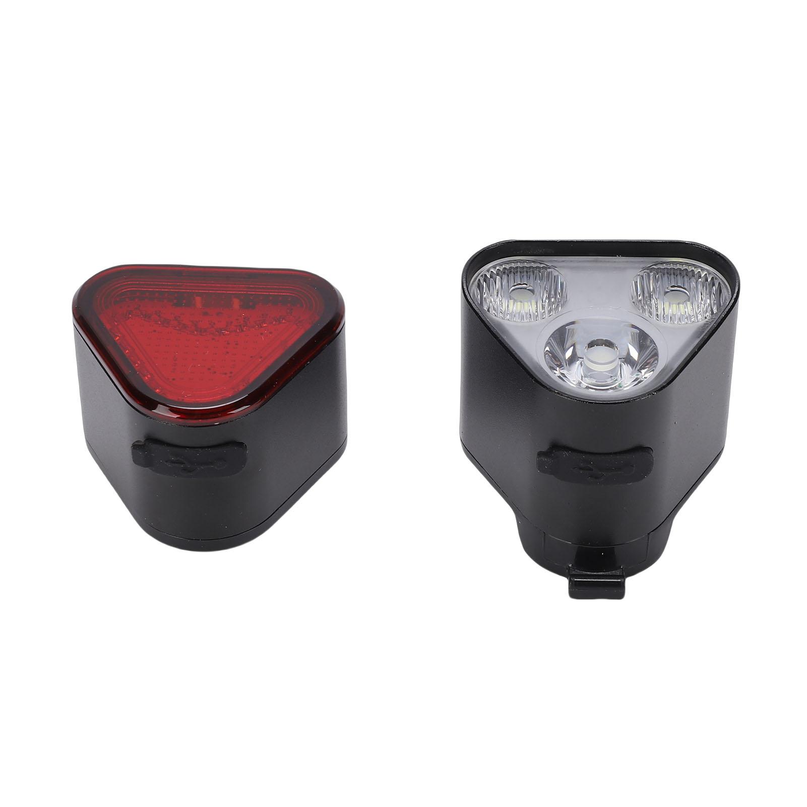 

Bike Lights for Night Riding 500LM Water Proof Re able Bike Headlight and Tail Light Set for Mountain Cycling