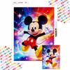 Diamond Painting Set Handmade Cross Stitch DIY Diamond Art Mickey Mouse Home Bedroom Wall Decor Gift