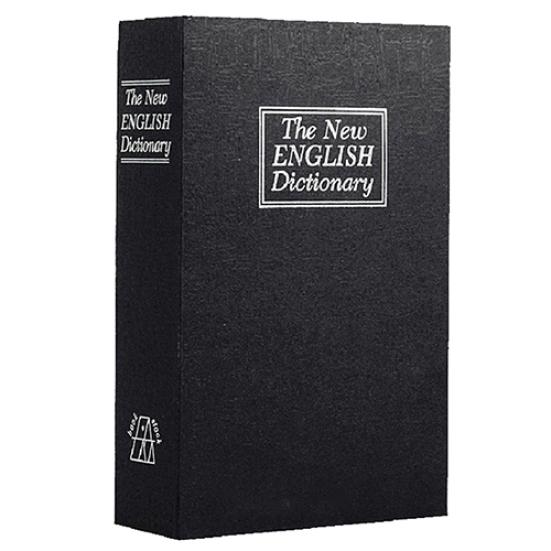 Home Security Dictionary Book Cash Jewelry Valuables Safe Storage Key Lock Box