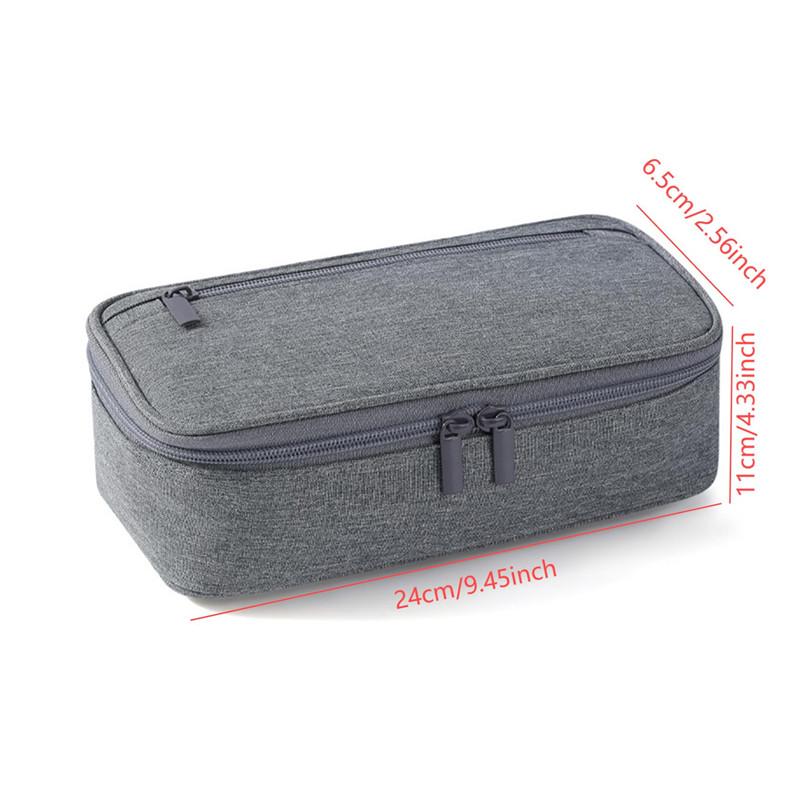 Large Capacity Pencil Case Portable Pencil Bag for Student Oxford Multifuncional Korean Pencil Box School Supplies Stationery