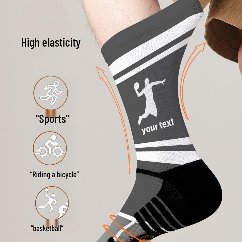 Exclusive DIY Face and Christmas Print Socks – Digital 360° Polyester Design