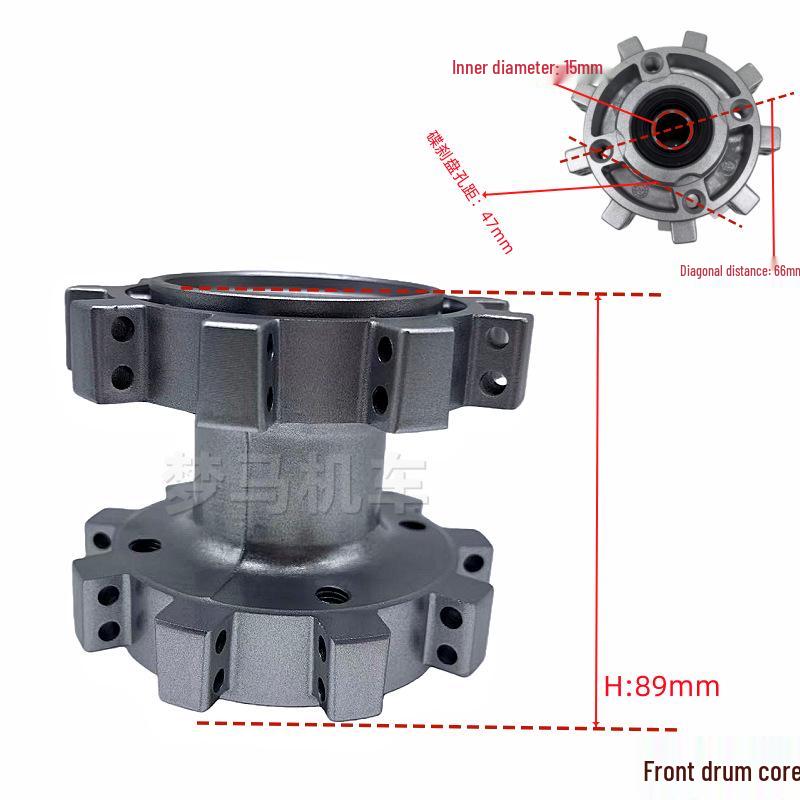 

Sharp Tool 2 CQR250 Off-road Motorcycle Wheel Hub Core for Noble Z3 - Reinforced Front and Rear Wheel Hub Core