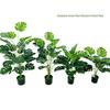 Artificial Monstera Plant: 12-Head and 18-Head Leaf Options for Home Decor