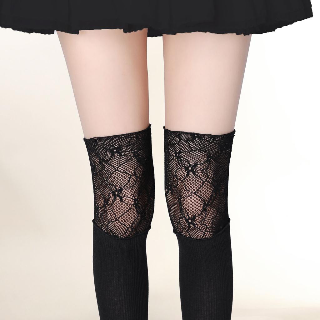 Purely desirable lace socks, ballet-style mid-calf socks with lace stitching jk Bowknot White Socks Lolita