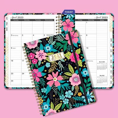 A5 Agenda 2023 Planner Spiral Notebook Schedule Journal Stationery Notepads Kawaii Sketchbook School Accessories Budget Diary