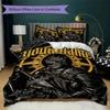 Custom Name Dark Souls Bedding,Quilt Set Quilt Cover Pillowcase Home Birthday Gift(1 * duvet cover + 2 * pillowcase, without core)_xia