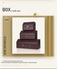 Leather Car Trunk Storage Box with Logo - Multifunctional Folding Organizer