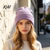 Simple Style Winter Beanies Unisex Solid Color Knit Beanies, Classic Slouchy Skull Cap for Winter, Soft Elastic Casual Warm Headwear Men Women,