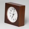 Seiko Clock Wall Wooden Brown Wood KR501B SEIKO Clock/Desk Clock, Analog, Alarm, Frame, Finish,