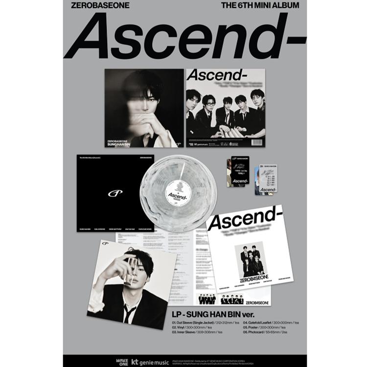 ZEROBASEONE (ZB1) [Ascend-] 6th Mini Album (LP ver.)