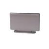 Newest Dollhouse Miniature Wide Screen Television Flat-Panel LCD TV Remote Gray Classic Pretend Play Toys for Child