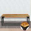 Coffee Table 100 X 60 X 35 Cm Solid Reclaimed Wood