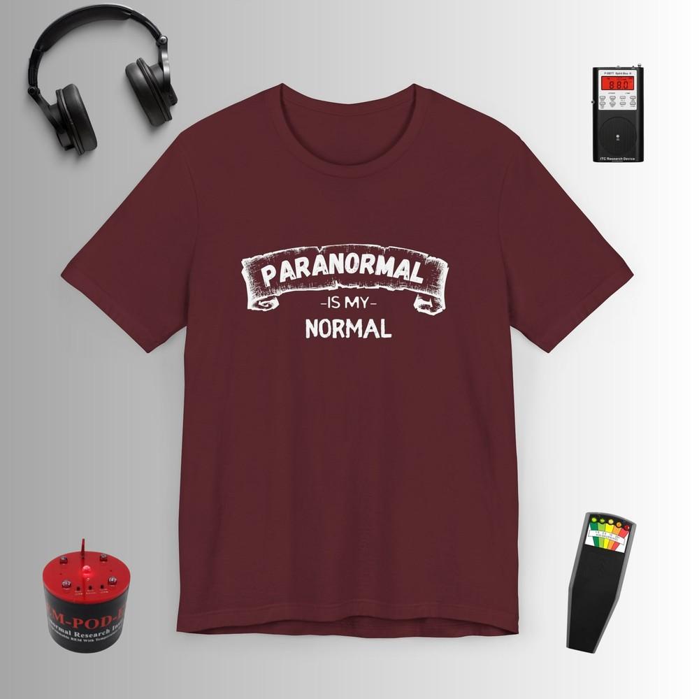 Ghost Hunter Shirt Paranormal Is My Normal Shirt Ghost TShirt Halloween Tee S