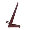 Daigaku L-Shaped Easel, Brown, Wooden, Approx. 450mm Tall, Tabletop Easel with Frame Stand, Height Adjustable, 2213
