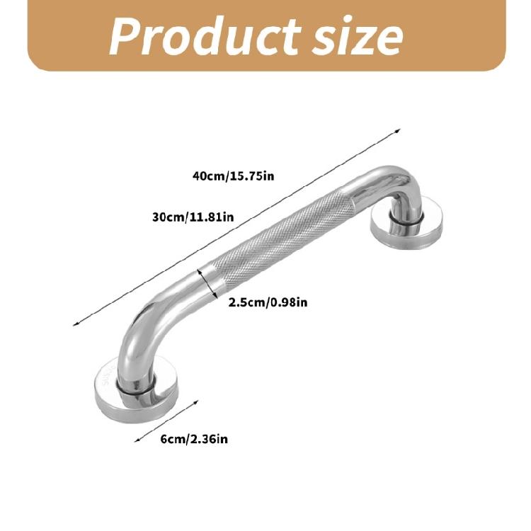 Stainless Steel Safe Elderly Assistance Bathroom Rails Handicap Accessible Bathroom Grab Handles for Bathrooms