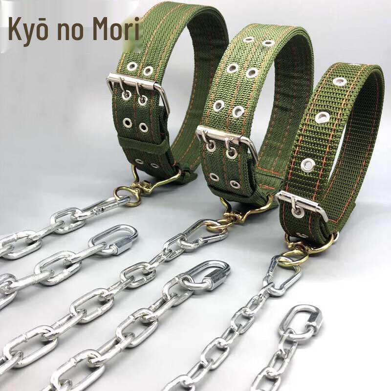 JingZhiSheng Heavy-Duty Stainless Steel Dog Chain Collar