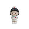 Handmade White Nurse Figurine Cartoon Nurse Baking Ornaments Funny Doctor Model  Desk