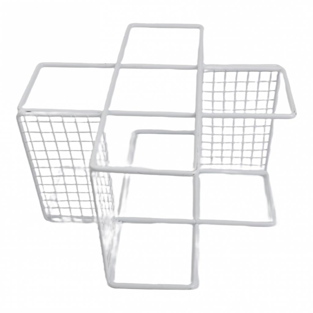 Adaptable Kitchen Needs Desktop Wine Holder Wine Rack Wrought Iron Storage