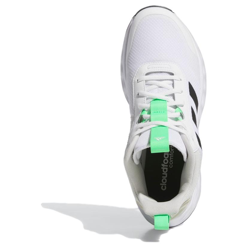 Adidas Own The Game 2.0 Fashion Versatile Mid-Top Basketball Shoes Men Sneakers White Black Green IG6249