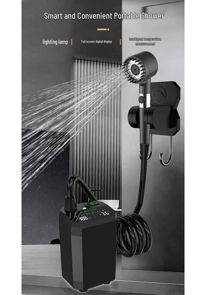 Portable Electric Shower for Outdoor and Dorm Use in Rural Areas