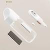 Large Capacity Magnetic Straw Holder Refrigerator Side Straw Container  Refrigerator Side