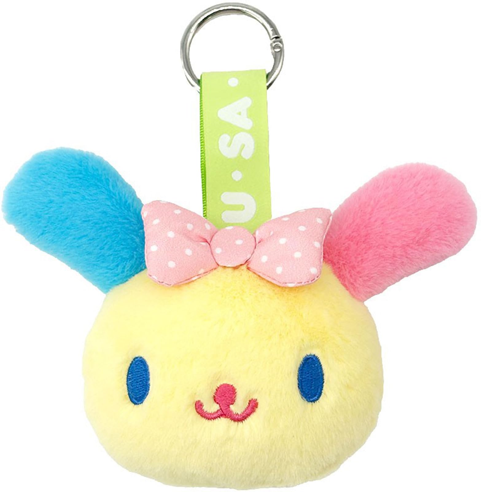 

Nakajima Corporation Sanrio Characters Face Tag Mascot Usahana 215208-25 H15 x W13 x D4cm