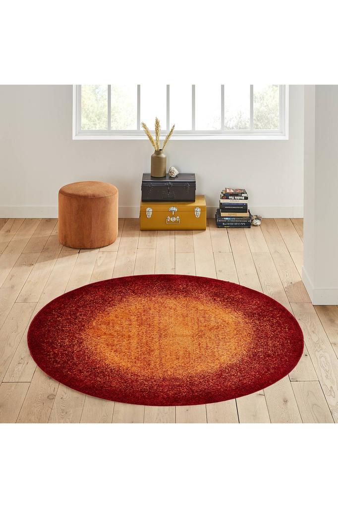 Rovigo Home Pratelný kulatý tištěný koberec RHM7051