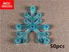 MOC Blocks Trans Lights Blue Brick 1x1 1x2 1x4x6 1x5x6 Ice Cave Ocean Water River House Construction Block Accessories Children's Toy