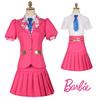 Akademia Księżniczek Sukienka Marynarska Kostium Cosplay Inspirowany Filmem Barbie
