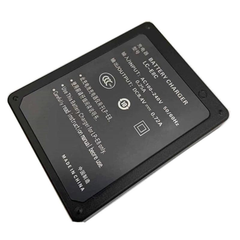 LC-E8C Battery Charger Charge for LP-E8 Battery for 550D 600D 650D 700D X4 X5 X6I X7I Digital Cameras