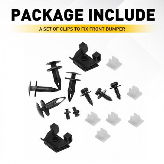 17x CLIPS TO FIX FRONT BUMPER FOR TOYOTA For COROLLA 2009- GUARANTEE TO FIX
