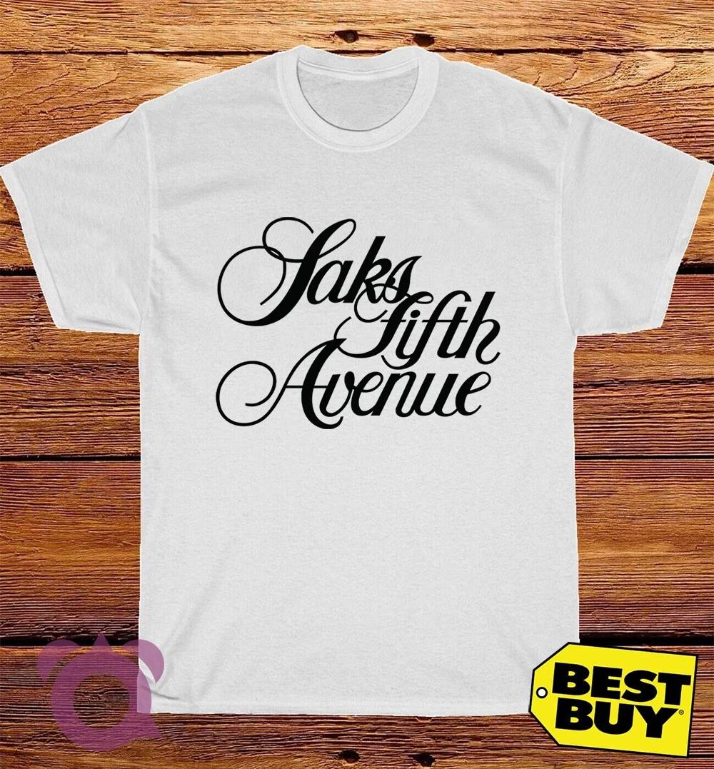 New Hot Saks Fifth Avenue Logo American Funny T-Shirt Size S to 5XL XXXL
