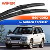Ajustement OEM / Balais d'essuie-glace Quiet-Clean Pour Subaru Forester SF MK1 1997-2002 1998 1999 2000 2001 Balais d'essuie-glace 21"+19\"