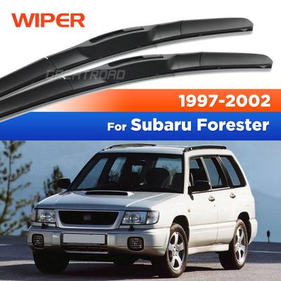 OEM Fit / Quiet-Clean Wiper Blades For Subaru Forester SF MK1 1997-2002 1998 1999 2000 2001 Windshield Wipers 21"+19"