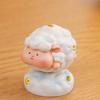 Cartoon Rotating Sheep Figurine Resin Lamb Ornament Creative Fidget Toy  Office