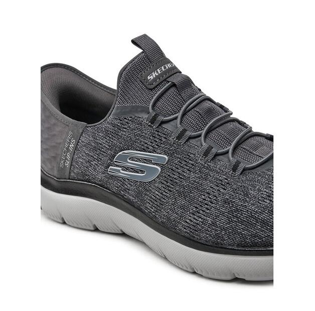 Мужские кроссовки Skechers 232469 ccbk серые