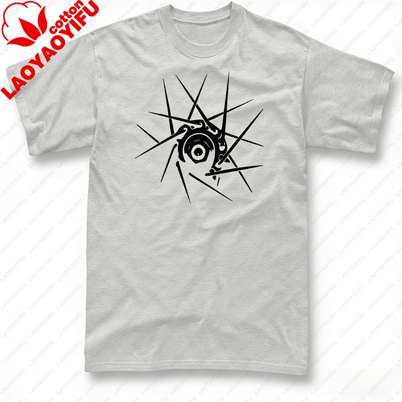 

Bicycle Wheel TShirt Silver Print Cycling Gift Graphic T Shirts Women Clothes Oversized T Shirt Y2k Clothes High Quality Cotton S