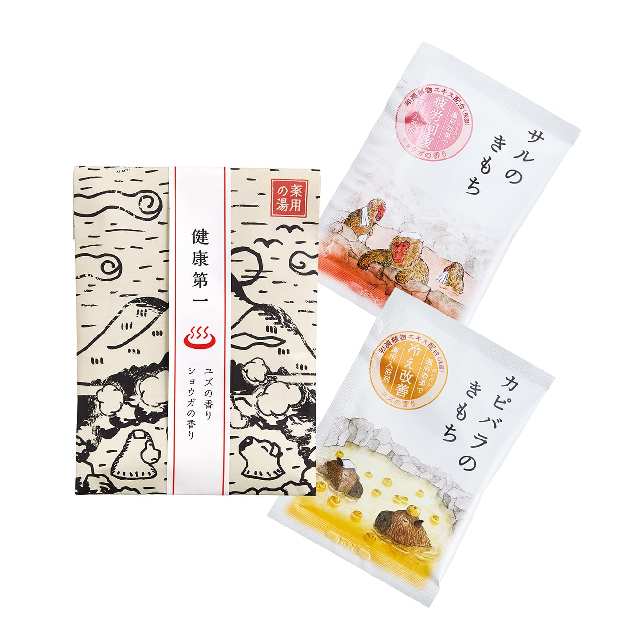 

Kimochi Medicated Thanks Mini Подарите послание о здоровье 2 упаковки лечебной соли для ванн Снимает усталость и улучшает кровообращение