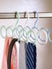1pc-Plastic Solid Pants Hanger Multifunctional Hanger Pants Hanger Scarf Storage Hange