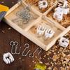 20Lots Curtain Track Rollers Ceiling Pulley Gliders Quiet Hook Curtains Wheel Rail Rollers Mount Sliding Pulleys Rails