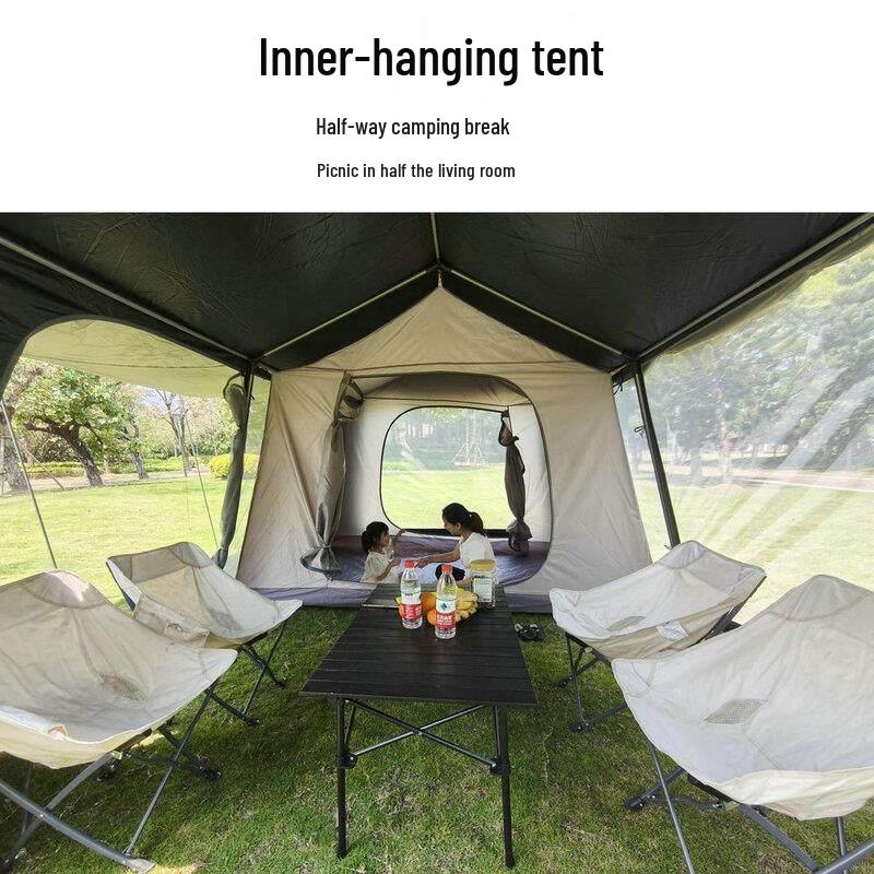 Outdoor Camping Canopy Tent Set