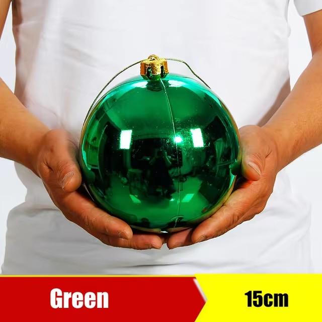 1 pz 150mm-250mm Pallina Decorazione Natalizia Ornamenti Albero di Natale Appendi Pallina Lucida per Casa Bar Festa Matrimonio Decorazione Xmas