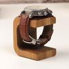 Single Watch Stand Wrist Watch Holder Single Showcase Display Tower Handcrafted Solid Wood Watch Display Stand