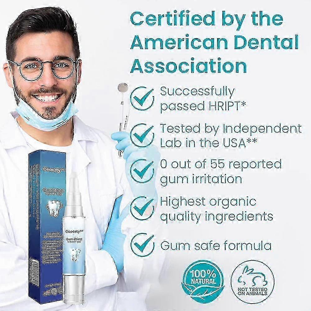 3pcs Gum Repair Gel Rebuilding Strengthen Whiten Remove Breath Inflammation Oral Tooth Bad Protect Anti Gingival Stains Recessio