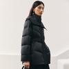 Women's Elegant Short 90% Goose Down Puffer Jacket