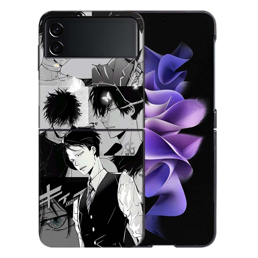 Kamonohashi Ron Coque For Samsung Z Flip7 6 Galaxy Case Shockproof Z Flip5 Z Flip3 4 5G Hard Cover Phone TPU PC Hard Funda