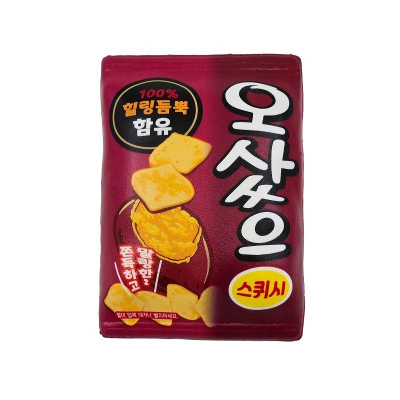MOODnK Korean Snack & Cookie Squishy - 6-Pack Cute Stress Relief Toy Set